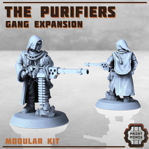 The Purifers - Gang Expansion - HamsterFoundry - Print Minis