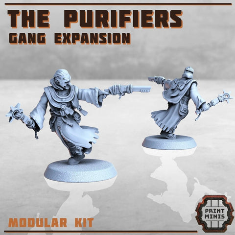 The Purifers - Gang Expansion - HamsterFoundry - Print Minis