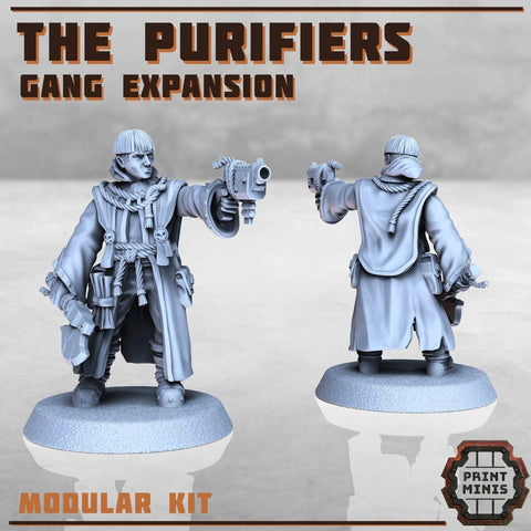 The Purifers - Gang Expansion - HamsterFoundry - Print Minis