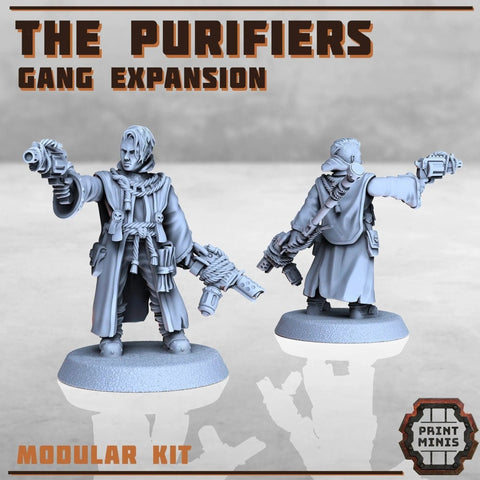 The Purifers - Gang Expansion - HamsterFoundry - Print Minis