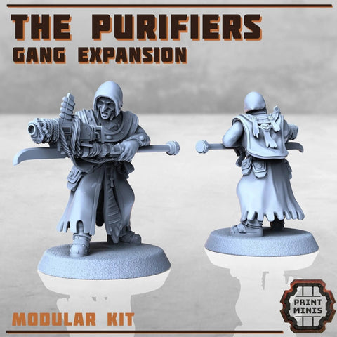 The Purifers - Gang Expansion - HamsterFoundry - Print Minis