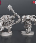 Two Headed Trolls Set - HamsterFoundry - HamsterFoundry