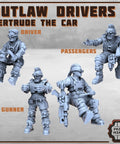 Wasteland Racer - Gertude | Gaslands | Print Minis - HamsterFoundry - Print Minis