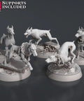 Wild dogs set - HamsterFoundry - STL Miniatures