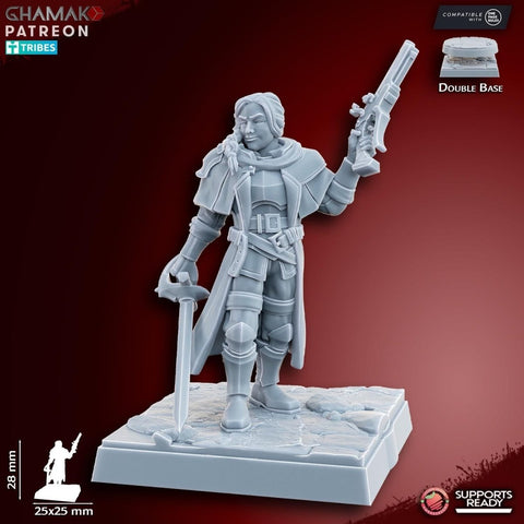 Witch Hunter Female one 902 - HamsterFoundry - HamsterFoundry