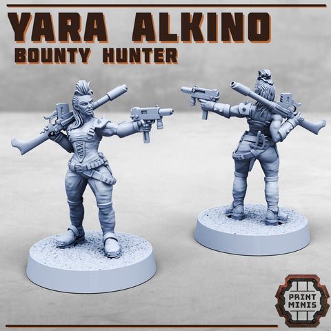 Yara Alkino - Bounty Hunter - HamsterFoundry - HamsterFoundry